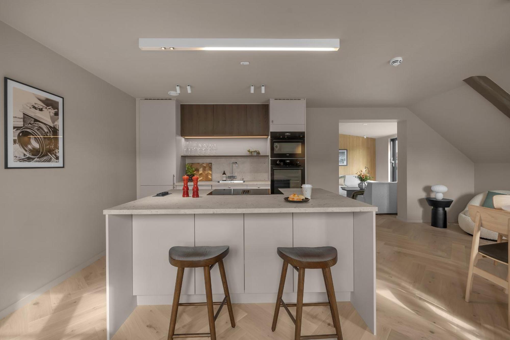 The Loft - Central Top Floor Apartment With 4 Bedrooms Tromso Luaran gambar